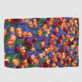 独自の写真写真のパーソナライズされた作成 ゴルフタオル (横)