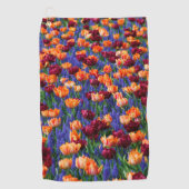 独自の写真写真のパーソナライズされた作成 ゴルフタオル (正面)