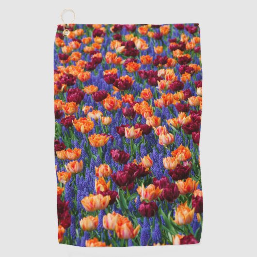 独自の写真写真のパーソナライズされた作成 ゴルフタオル (正面)