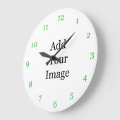 独自の写真時計を作成。自分の写真を追加する ラージ壁時計 (傾斜)