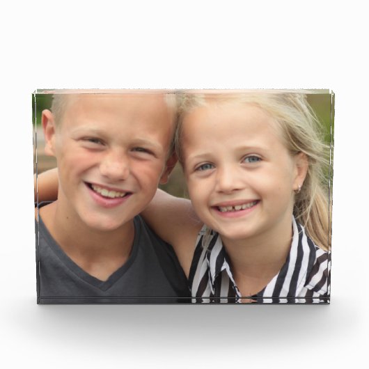 独自の写真水平ブロックフォトブロックを作成 フォトブロック (正面)