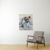 独自の写真縦型モノグラムの作成 タペストリー (インサイチュ)