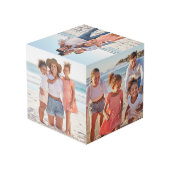 独自の写真5サイドファミリーフォトの作成 フォトキューブ (裏面アングル)