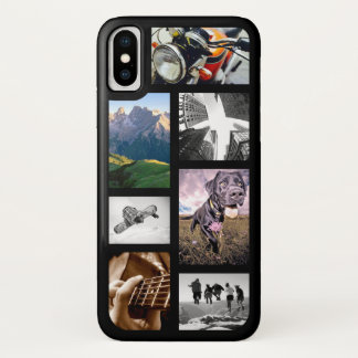 独自の写真/アートワーク/ロゴイメージのコラージュを作成 iPhone X ケース