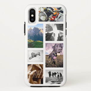 独自の写真/アートワーク/ロゴイメージのコラージュを作成 iPhone X ケース