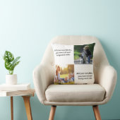 独自の写真、文字、背景の投げパイを追加する クッション (椅子)