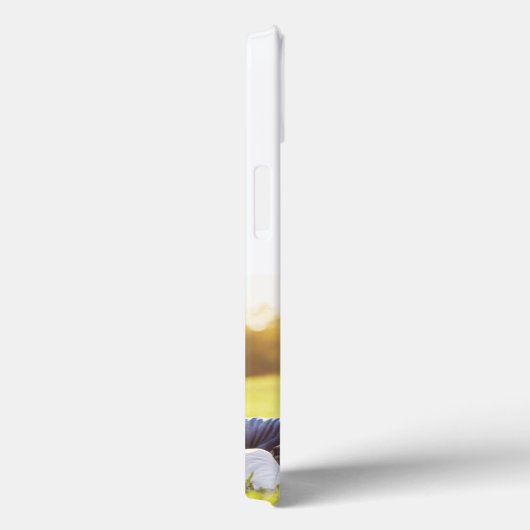 独自の写真、文字、背景の投げパイを追加 Case-Mate iPhoneケース (裏面 / 右)