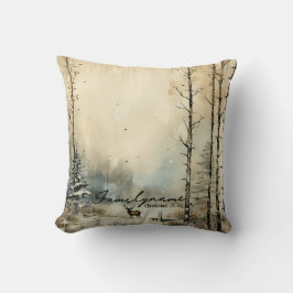 独自の冬のヴィンテージを作成 クッション