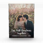 独自の初めてのクリスマスの作成 フォトブロック (正面)