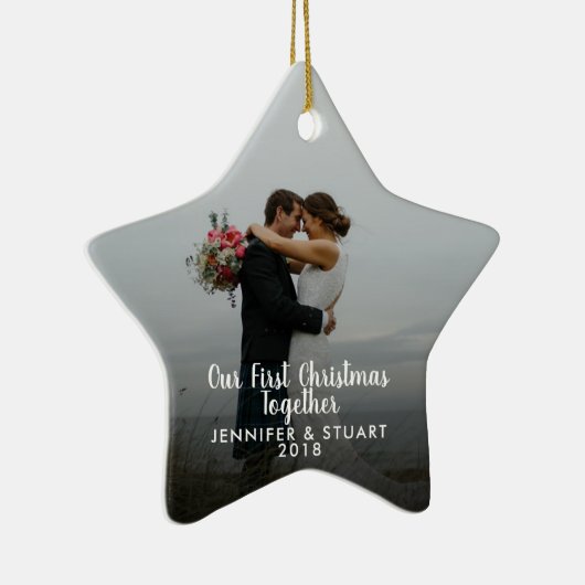 独自の初めてのクリスマスを作成 セラミックオーナメント (右)