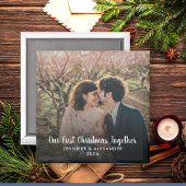 独自の初めてのクリスマスを作成 マグネット