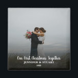 独自の初めてのクリスマスを作成 マグネット<br><div class="desc">独自の初めてのクリスマスを作成する一緒にフォトマグネット。とても素敵なクリスマス記念の品。自分の写真を追加し、テキストと名前を追加し、非常に個人的な磁石をユニーク作成する。</div>