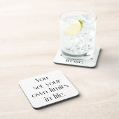 独自の制限懸命プラスチックコースター コースター (右側)