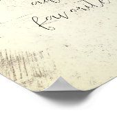 独自の動揺してヴィンテージグランジスタイル ポスター (角)