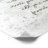 独自の動揺して追加文字グレーを作成グランジする ポスター (角)