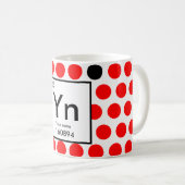 独自の化学元素を作成 コーヒーマグカップ (正面右)