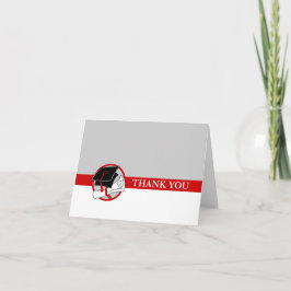 独自の卒業サンキューカード赤 サンキューカード