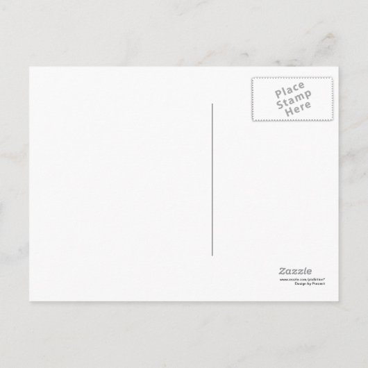 独自の卒業ポストカードを作成するディプロマレッド1 案内ポストカード (裏面)