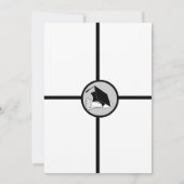 独自の卒業招待状の作成1 招待状 (裏面)