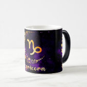 独自の占星術の作成〔占星術の〕十二宮図山羊座 モーフィングマグカップ (正面右)