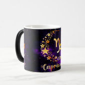 独自の占星術の作成〔占星術の〕十二宮図山羊座 モーフィングマグカップ (正面左)