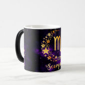 独自の占星術の作成〔占星術の〕十二宮図蠍座 モーフィングマグカップ (正面左)