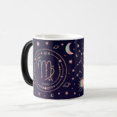 独自の占星術の作成〔占星術の〕十二宮図《星座》乙女座 モーフィングマグカップ (正面左)
