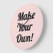 独自の印刷をカスタム行う ラージ壁時計 (傾斜)