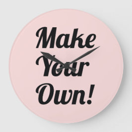 独自の印刷をカスタム行う ラージ壁時計