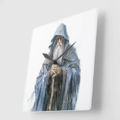 独自の古いウィザードを作成する スクエア壁時計 (傾斜)