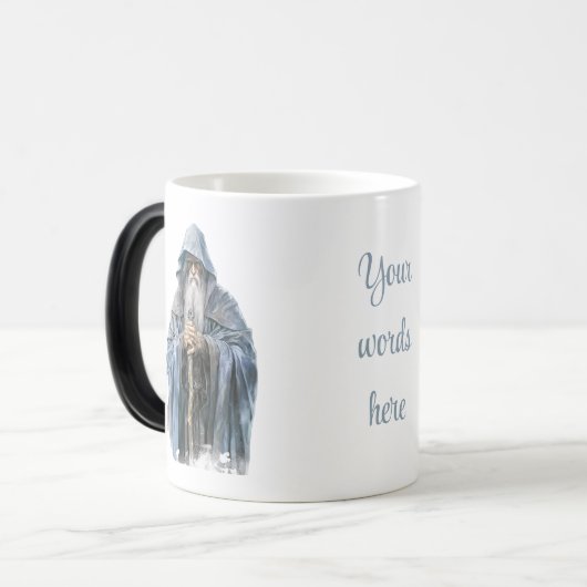 独自の古いウィザードを作成する モーフィングマグカップ (正面左)