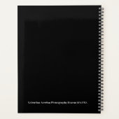 独自の可愛いモダン写真イメージプランナーの作成 プランナー手帳 (裏面)