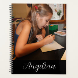 独自の可愛いモダン写真イメージプランナーの作成 プランナー手帳