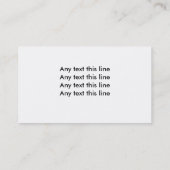 独自の名刺を作成する 名刺 (裏面)