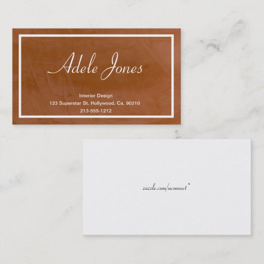 独自の名刺を作成する 名刺 (正面/裏面)