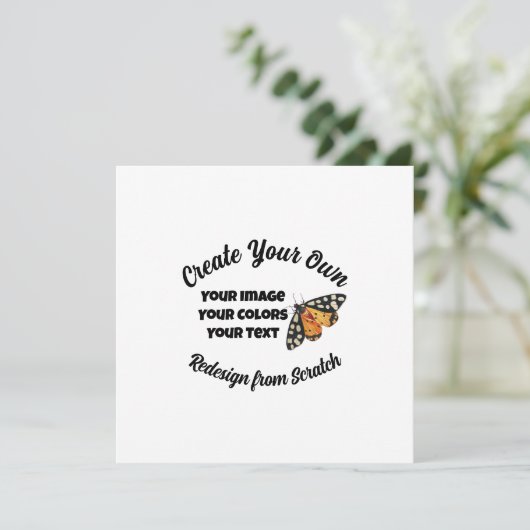 独自の名刺を作成カスタムする (スタンド正面)