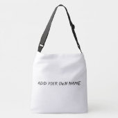 独自の名前の追加バッグ-財布 – ハンドバッグショッピング クロスボディバッグ (裏面)