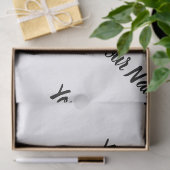 独自の名前をカスタムするパーソナライズされたギフトラップ 薄葉紙 (ギフト)