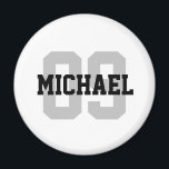 独自の名前をカスタムする番号の作成 マグネット<br><div class="desc">独自の名前をカスタムする番号磁石の作成</div>