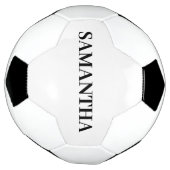 独自の名前をカスタムする サッカーボール (回転)