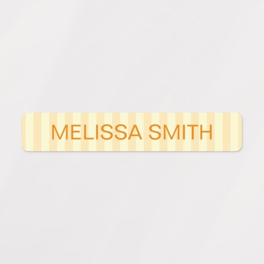 独自の名前をカラーパーソナライズされたコード化して作成 ラベル (デザイン1)