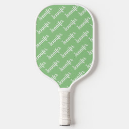 独自の名前をパーソナライズされた作成するGreen Pickleball ピックルボールラケット