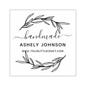 独自の名前を作成する ラバースタンプ (インプリント)