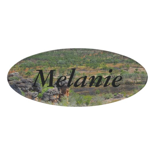 独自の名前タグを作成する 名札 (正面)