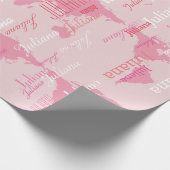 独自の名前パターンを作成する。 ラッピングペーパー (角)