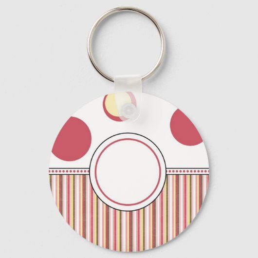 独自の名前/イニシャルの作成 キーホルダー (正面)