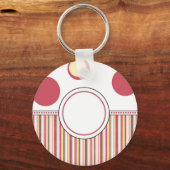 独自の名前/イニシャルの作成 キーホルダー (正面)