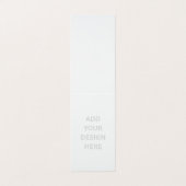 独自の垂直テンカスタムト折り曲げを作成 名刺 (外部フラット)