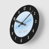 独自の壁時計を作成 ラウンド壁時計 (傾斜)