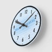 独自の壁時計を作成 ラウンド壁時計 (傾斜)